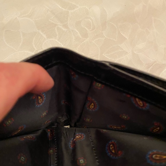 Black VENETO wallet. Unisex. - Picture 7 of 7